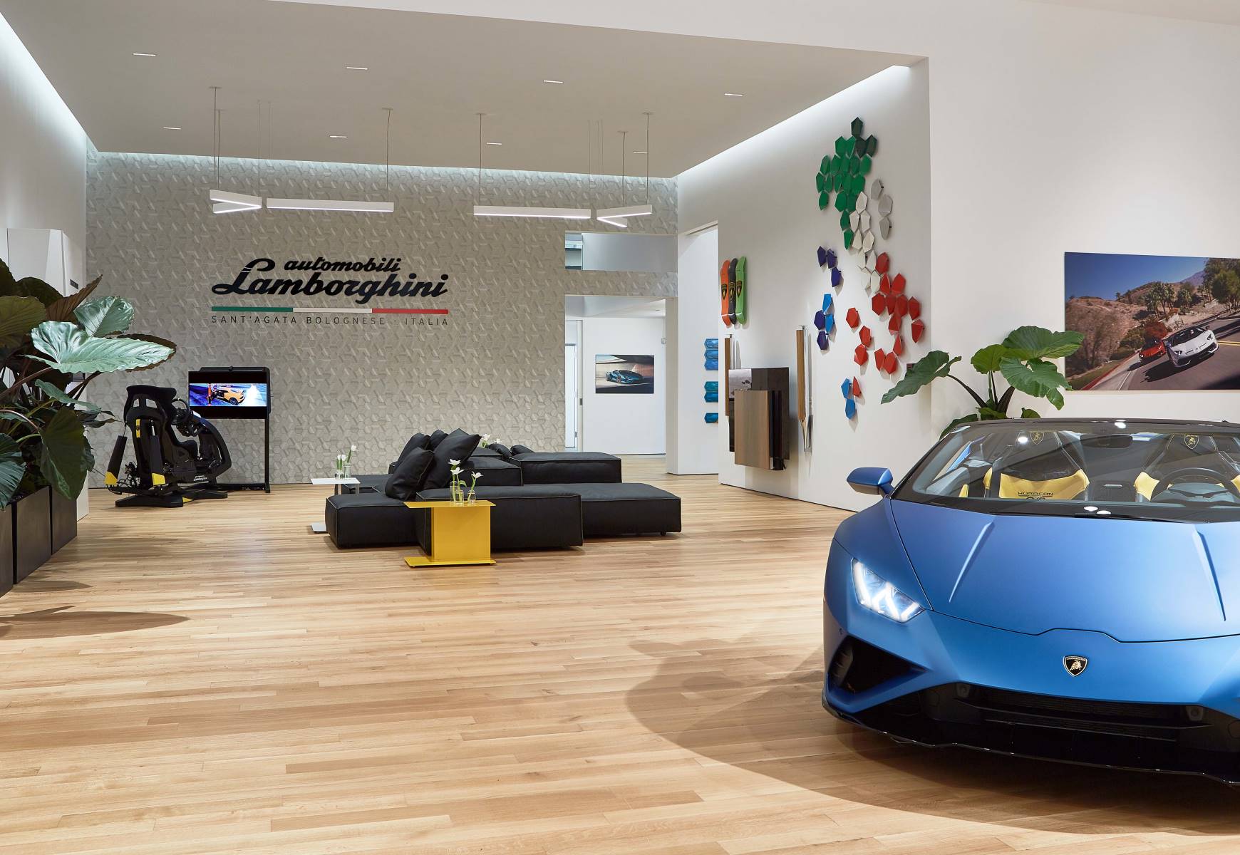 Living Divani @ Lamborghini Lounge NYC