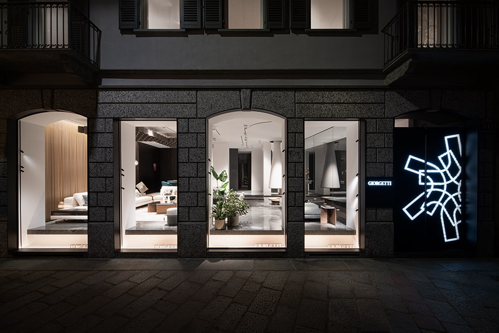 Giorgetti opens its new space in Milan in March 2023